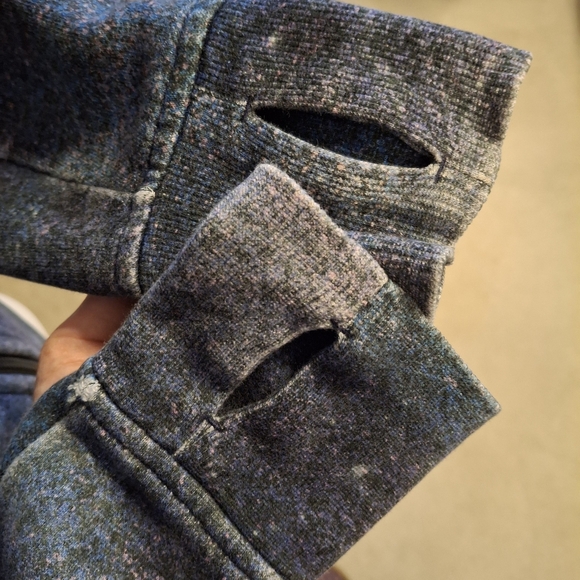 Lululemon Full Zip Scuba Hoodie Sweater (4) Polar Lights - Picture 10 of 11